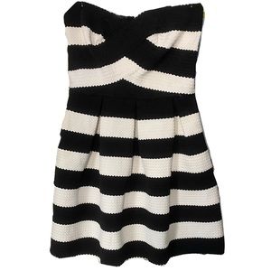 Black & White Stripped Dress